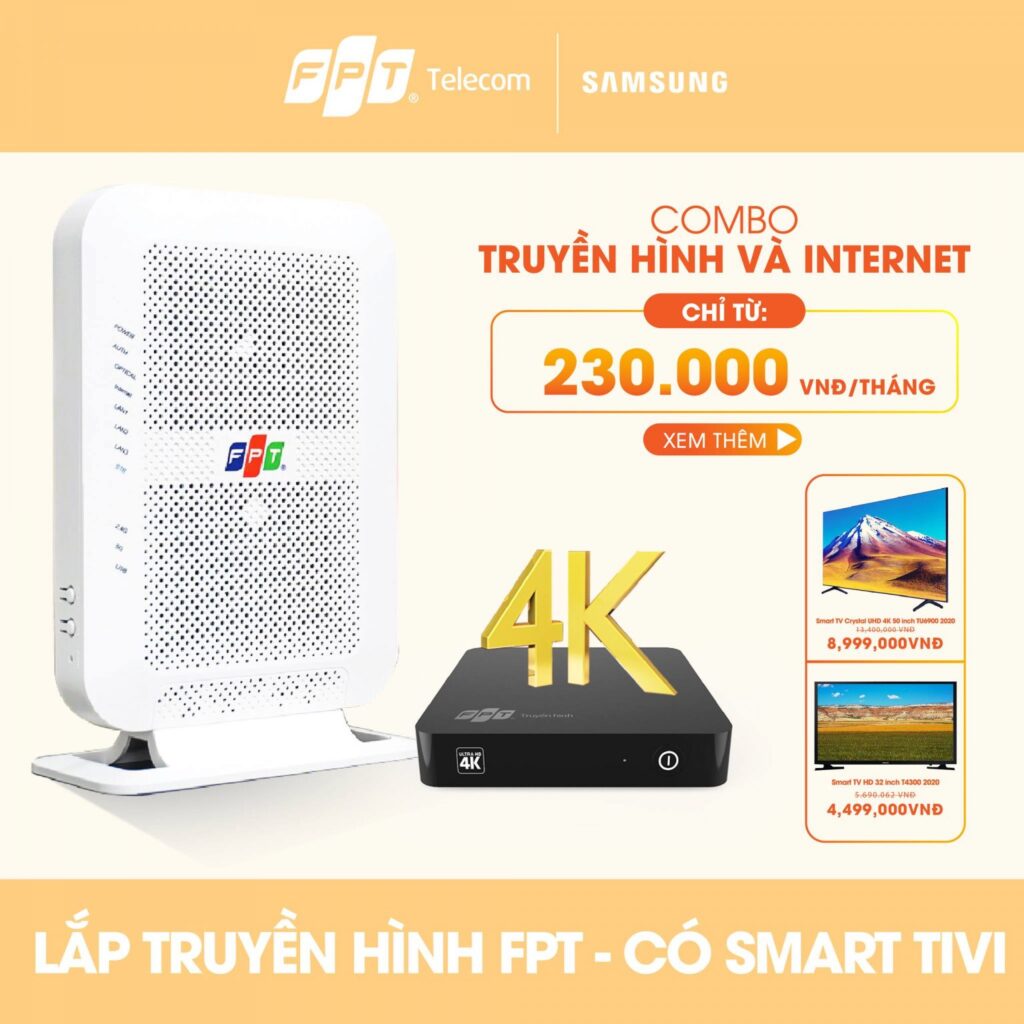 FPT Telecom – Lắp Mạng FPT – Truyền Hình FPT