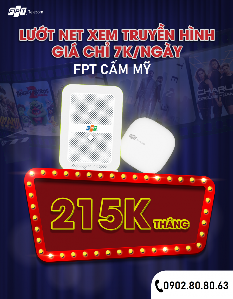 FPT Telecom – Lắp Mạng FPT – Truyền Hình FPT